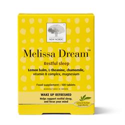 New Nordic Melissa Dream 100 tablets