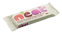 N'eat Natural Energy Neat Natural Energy Cacao & Coconuts Bar 45g