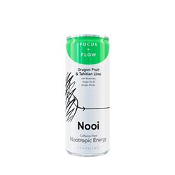 Nooi Dragonfruit & Tahitian Lime Nootropic Calm Energy Drink 250ml