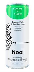 Nooi Dragonfruit & Tahitian Lime Nootropic Calm Energy Drink 250ml