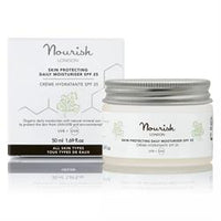 Nourish London Skin Protecting Daily Moisturiser SPF 25 50ml (COSMOS)