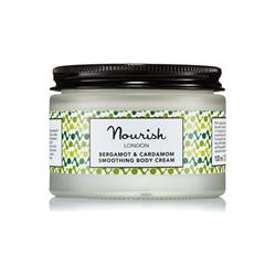 Nourish London Bergamot & Cardamom Smoothing Body Cream 100ml