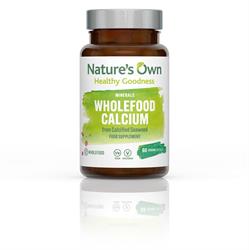 Natures Own Wholefood Calcium from Seaweed 200mg 60 caps