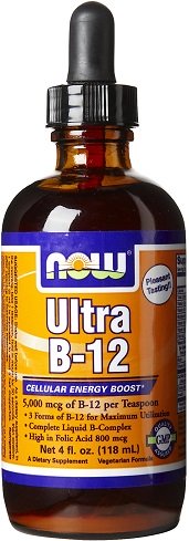 NOW Foods, Vitamin B-12 Ultra, Liquid - 118 ml.