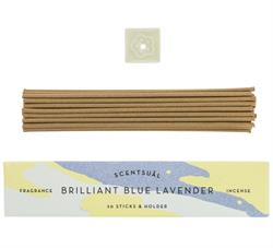 Nippon Kodo Scentsual Incense - Brilliant  Blue Lavender 30 Sticks