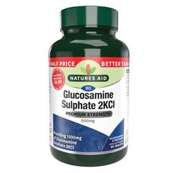 Natures Aid Promo Packs Glucosamine Sulphate - 1500mg - 90 Tabs