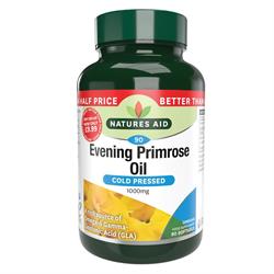 Natures Aid Promo Packs Evening Primrose Oil - 1000mg - 90 Caps