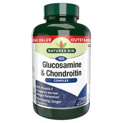 Natures Aid Promo Packs Glucosamine & Chondroitin Complex 180 caps