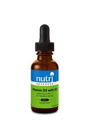 Nutri Advanced Vitamin D3 Drops with K2 30ml Liquid