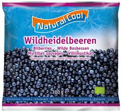 Natural Cool Organic Bilberries (wild Blueberries) 300g