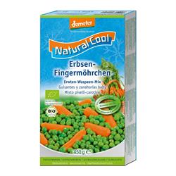 Natural Cool Organic Peas and Baby Carrots 450g