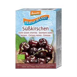 Natural Cool Organic Dark Sweet Cherries 250g