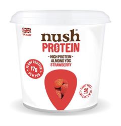 Nush Nush Protein Strawberry Almond M*lk Yog 350g