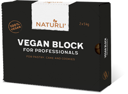 Naturli Vegan Block for Professionals 2x5 kg