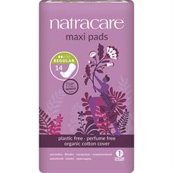 Natracare Natural Maxi Pads Regular x 14