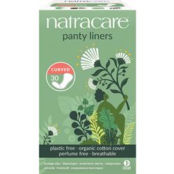 Natracare Natural Pantyliners Curved x 30