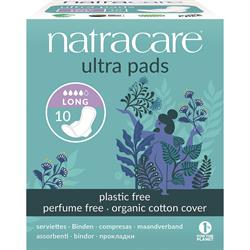 Natracare Natural Ultra Pads Long with wings x 10