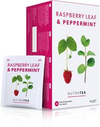 Nutratea Nutra Raspberry Leaf & Peppermint - 20 Herbal Tea Bags