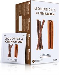Nutratea Nutra Liquorice & Cinnamon - 20 Hebral Tea Bags
