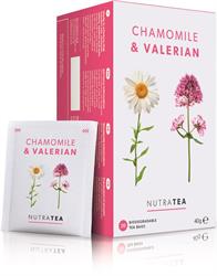 Nutratea NutraTea Chamomile & Valerian - 20 Tea Bags