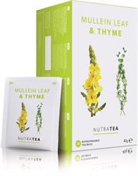 Nutratea NutraTea Mullein Leaf & Thyme - 20 Tea Bags