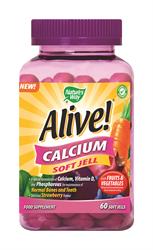 Nature's Way Alive! Calcium Soft Jells 60 Gummies