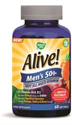 Nature's Way Alive! Men`s 50+ Multivitamin Soft Jells