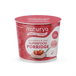 Naturya Naturya Superfood Porridge Strawberry & Acai 55g