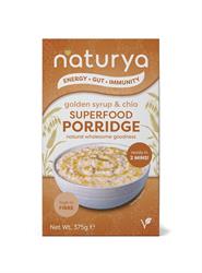 Naturya Naturya Superfood Porridge Golden Syrup & Chia 375g