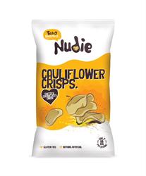 Nudie Snacks Cheese & Carmelised Onion Cauliflower Crisps 80g
