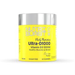 Nutriburst Vitamin D3 1000IU
Vegan Sugar Free 60 Gummies



[ICONS]
