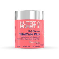 Nutriburst FREE TotalCare Plus Multivitamin
Vegan Sugar Free 60 Gummies