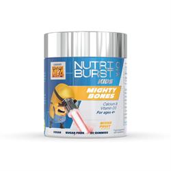 Nutriburst Kids Mighty Bones - Calcium & Vitamin D3. 60 gummies