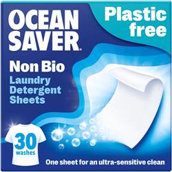 OceanSaver OceanSaver Non-Bio Laundry EcoSheets - 30 Pack