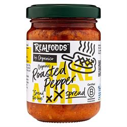 Realfoods by Organico Organic Roasted Red Pepper Spread 140g