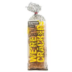 Realfoods by Organico Realfoods by Organico Organic Baked Wholewheat Crackers 180g