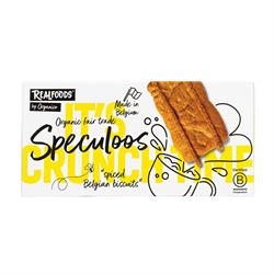 Realfoods by Organico Realfoods by Organico Organic Speculoos Biscuits (with Fairtrade Ingredients) 125g