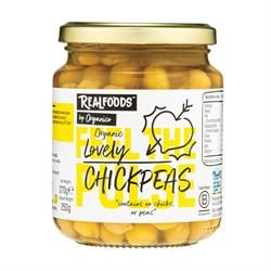 Realfoods by Organico Organic Chickpeas in Water 370g