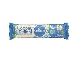 Organica Snack Bars - Organic Golden Coconut Delight Vegan 40g