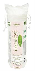 Organyc 100% Organic Cotton Pads (round) - 70 Pieces