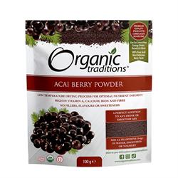 Organic Traditions Organic Acai Berry Powder 100g