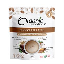 Organic Traditions Organic Chocolate Latte Ashwagandah 150g