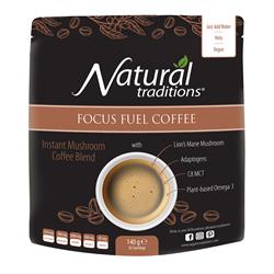 Organic Traditions Organic Instant Mushroom Coffee Focus Fuel 140g