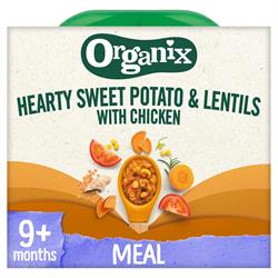 Organix Organix Hearty Sweet Potato & Lentils with Chicken 190g