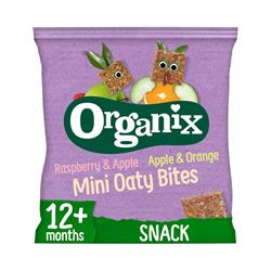 Organix Organix Mini Organic Oat Toddler Snack Bar Bites 110g