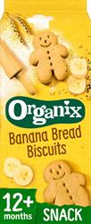 Organix Organix Banana Bread Biscuits Toddler Snacks 135g