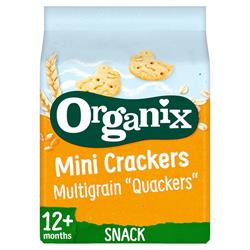 Organix Organix Multigrain Quackers Toddler Snacks 80g