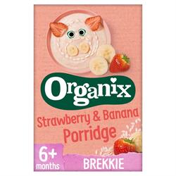 Organix Strawberry & Banana Organic Baby Porridge 120g