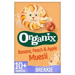 Organix Banana Peach & Apple Organic Baby Muesli 200g