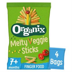 Organix Veggie Sticks Multipack 4 x 15g